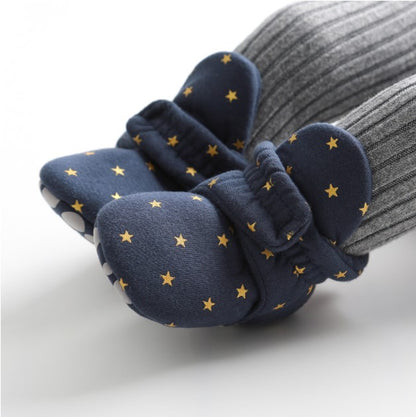 Cotton Baby Booties (0-6m)