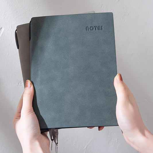 A5 Soft PU Leather Cover Lined Journal Notebook Diary Notepad
