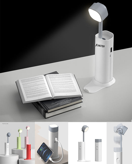 rechargeable Rechargeable 1200mAl 3-Level Brightness Learning Lamp /Student Eye Protection Desk Lamp