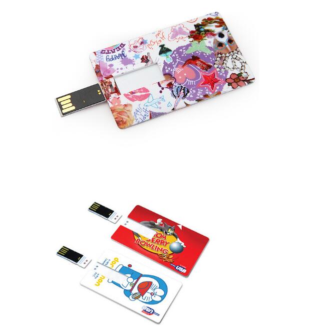 8 GB Credit Card Shaped Flash Drive