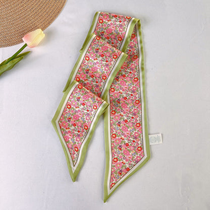 38 x3.5" Imitation Silk Scarf Neck Ribbon Scarf