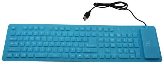 109 Keys Portable USB Silicone Keyboard