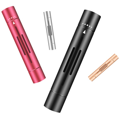 Mini Tube Shape Car Air Purifier Car Vent Air Freshener W/ The Fragrance Sticks