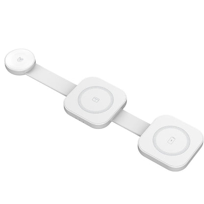 3" 1 Foldable Magnetic Wireless Charger Wireless Charging Pad For Multiple Device-Full color Print