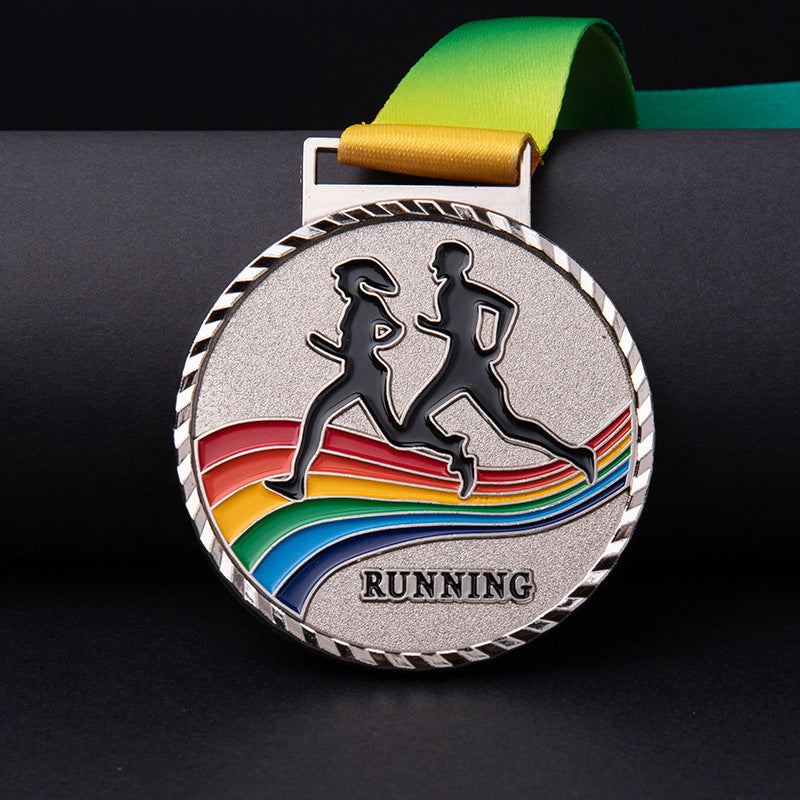 2.56" Gold Silver Bronze Award Medals-Winner Medals Gold Silver Bronze Prizes Running Medals