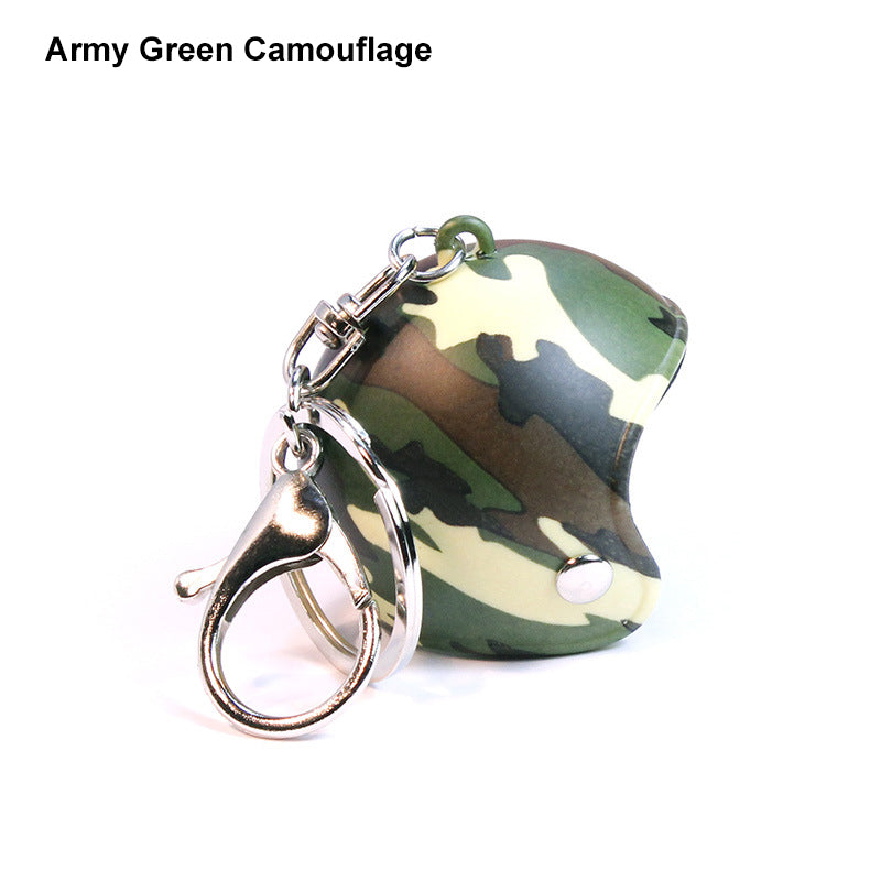 Custom Camouflage Motorcycle Helmet Keychain Phone Pendant Bag Keyring Bag Pendant Charm Accessories