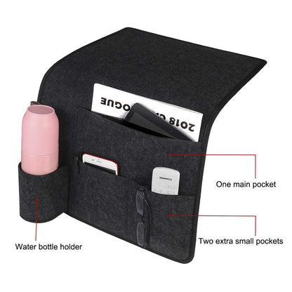 Felt Bedside Storage Organizer Bedside Organizer Caddy