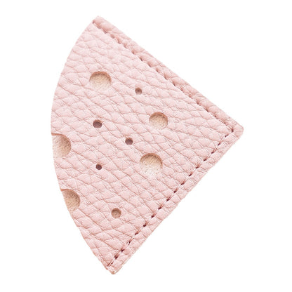 Cheese Shape Bookmark Triangle PU Leather Bookmark Page Corner for Book Lover