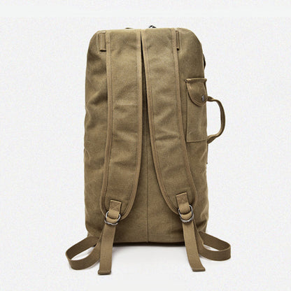 20L Classic Canvas School Travel Backpack Tablet Rucksack
