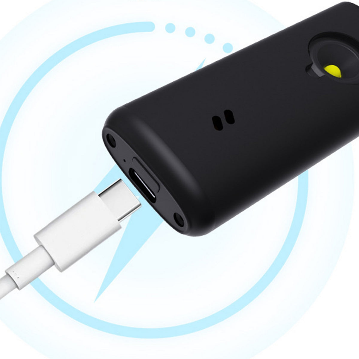 Rechargeable Personal Safety Alarm Self-defense Keychain