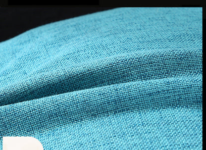 19.7 x 19.7" Premium Square Linen Throw Pillowcase With Hidden Zipper