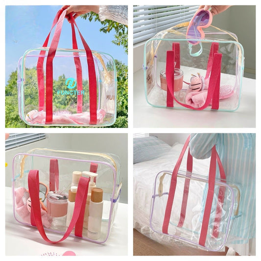 Waterproof Clear PVC Large Capacity Beach Bag