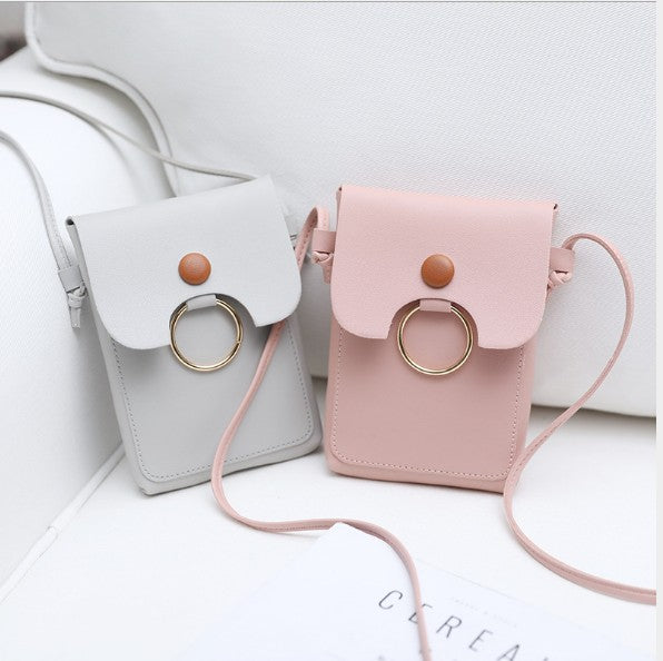 Mini PU Small Lady Shoulder Crossbody Bag