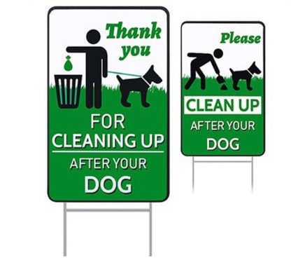 Custom UV Printed PP Plastic Sign Hollow Board Yard Sign W/ Stake