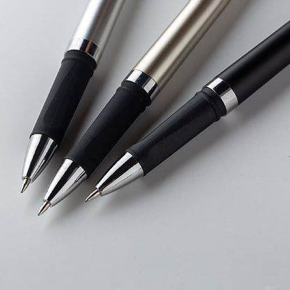 Matte Frosted Barrel Gel Pen with Cap