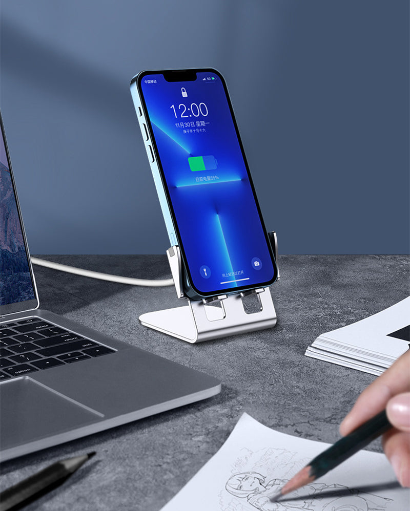 Aluminum 15W Wireless Charger Station Phone Holder