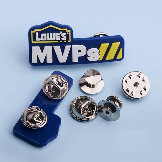 Custom 3D Raised Shaped Soft Touch PVC Soft Lapel Pins