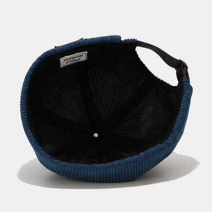 Adjustable Corduroy Brimless Hat Dockers Beanie