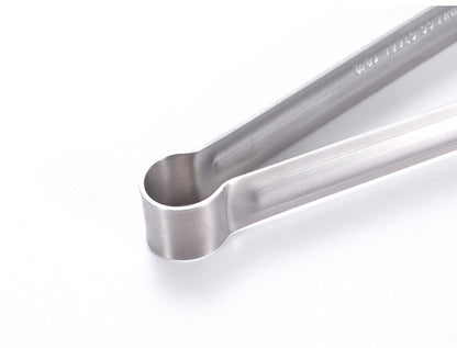 8" 304 Stainless Steel Food Tongs Barbeque Kitchen Tongs