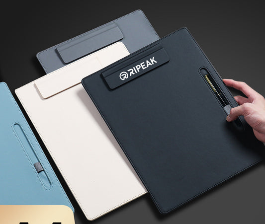 PU Magnetic Clipboard w/Pen Holder