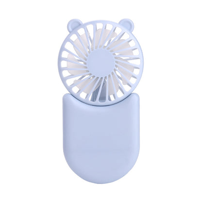 Neck Fan Mini Portable Handheld Fan Battery Operated Desktop Folding Fan