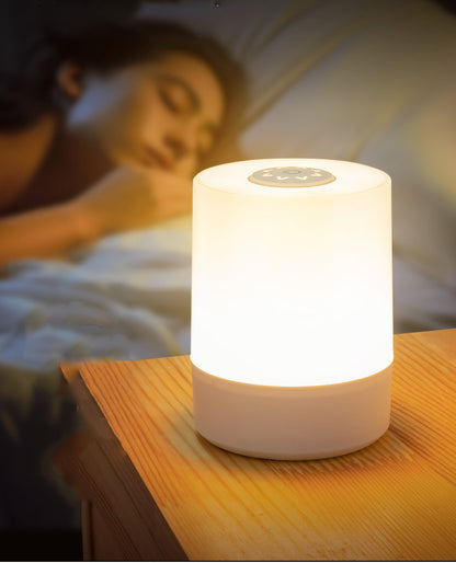 LED Touch Night Light for Kids, Nursing Lamp With Built-in Rechargeable Battery-Remote Control