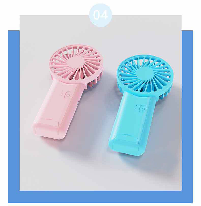 Mini Fan USB Rechargeable Portable Fan with Phone Stand