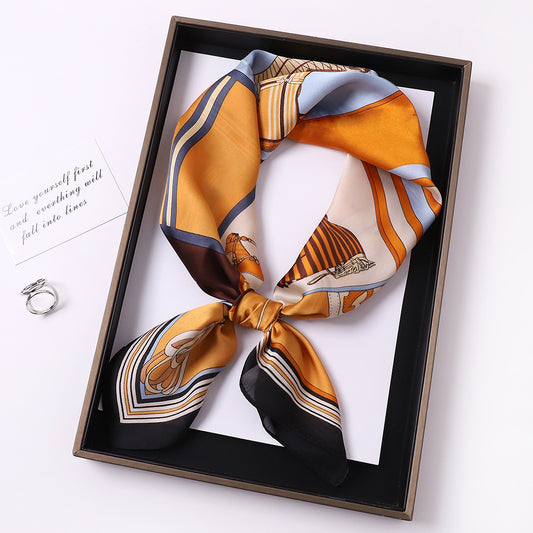 28" x 28" Stain Square Scarf Neck Scarves Kerchief Neckerchief Headband Handbags Wrap Scarf #40