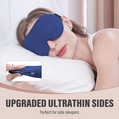 3D Weighted Eye Mask Blocking Lights Sleeping Mask