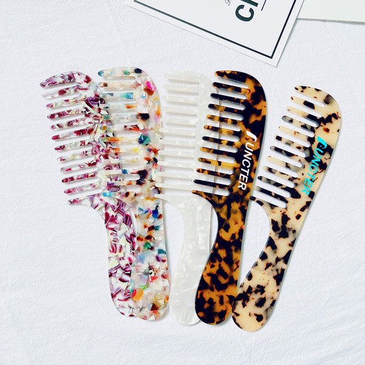 Portable Acetate Anti-Static Travel Comb Mini Detangling Combs