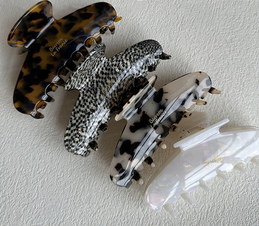 4.33" Acetate Hair Claw Clip
