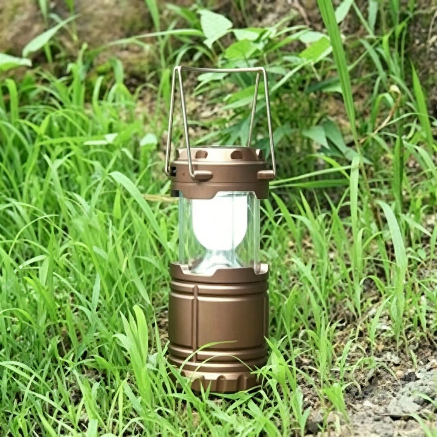 Retractable Solar Dynamo Lantern