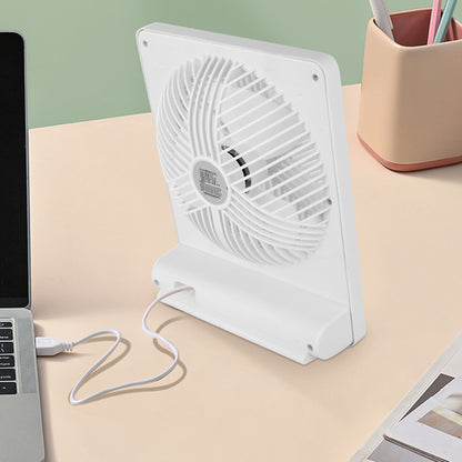 USB Desktop Mini Fan with 4 Speeds Strong Wind for Home Office Desktop