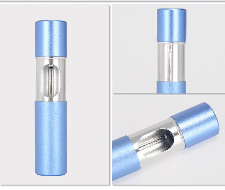 Portable Keychain Column Ash Tray with Key Ring