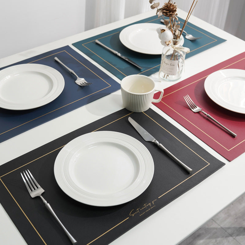 PVC Leather Table Mats