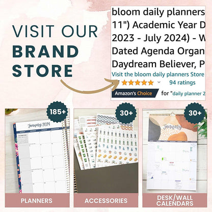 Calendar Monthly Tab Stickers
