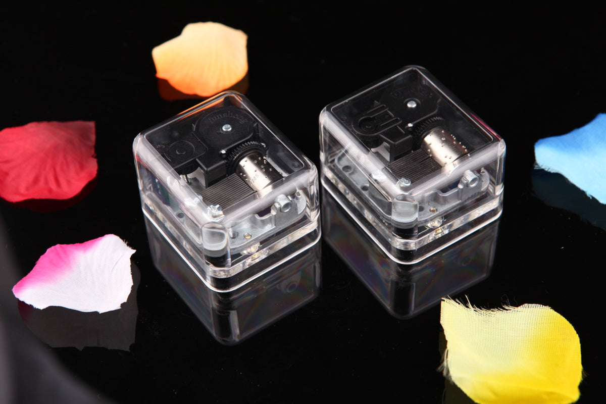 Transparent Acrylic Music Box