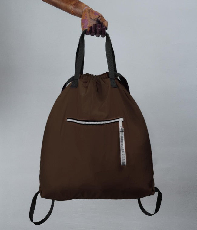 Double Shoulder Drawstring Beam Bag