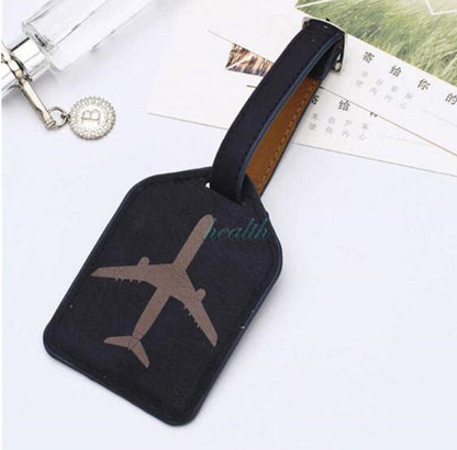 PU Leather Luggage Tag