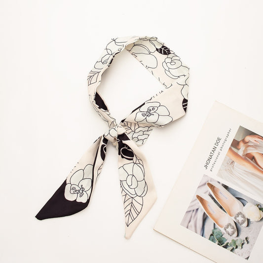 35" x 2" Full Custom Long Neckerchief Ribbon Scarf Hairband Handbag Wrap Scarf Neck Tie #8