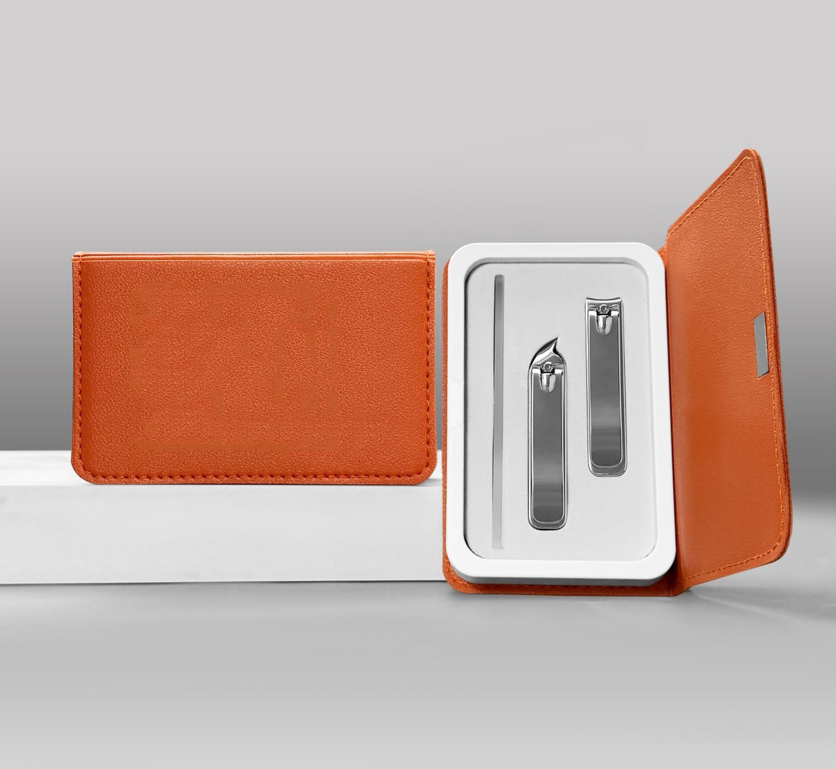3-Piece Stainless Steel Manicure Set For Travel & Grooming