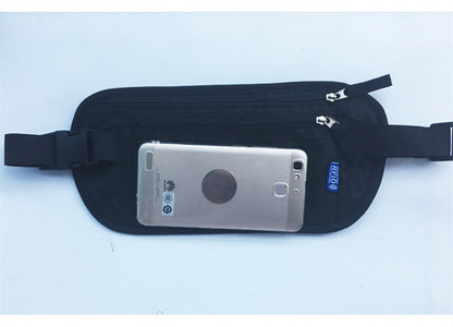RFID Anti-theft And Anti-scanning Sport Fanny bag Polyester Waist Bag