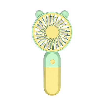 Mini Portable Handheld Fan Small USB Rechargeable Fan