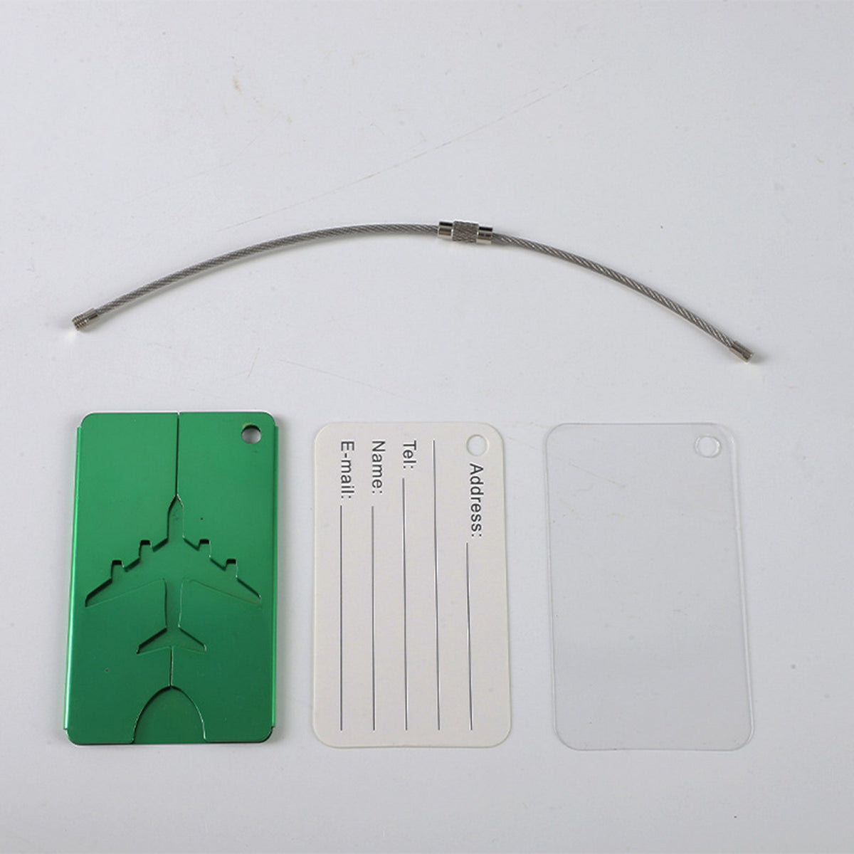Aluminium Alloy Luggage Tag Handbag Tag