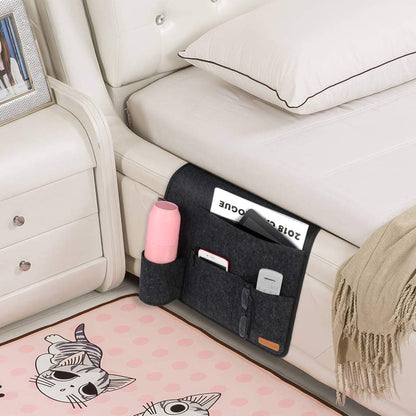 Felt Bedside Storage Organizer Bedside Organizer Caddy