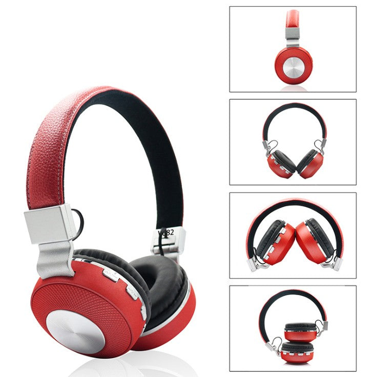 Big Bass Headset Wearing Wireless Headphone