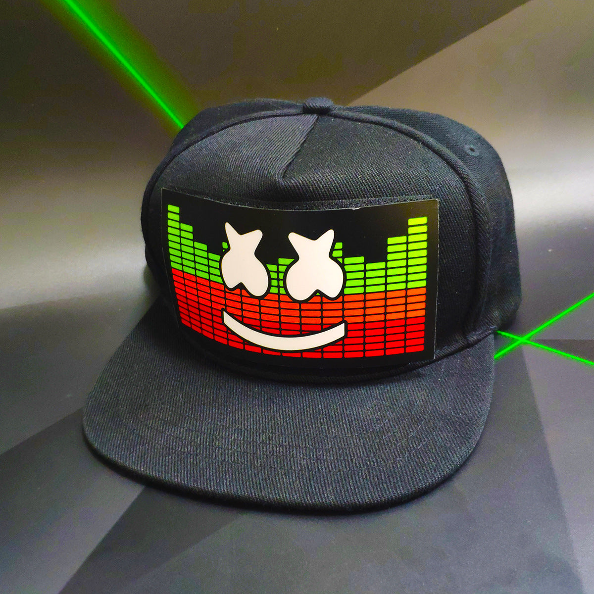 Flashing LED Hats & Sound Activated Baseball Cap with Lights