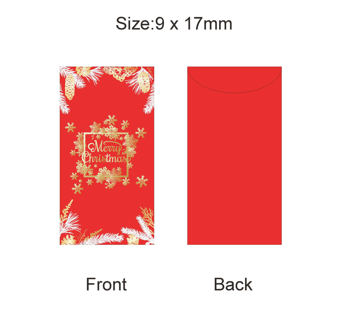 Snow Christmas Red Envelope
