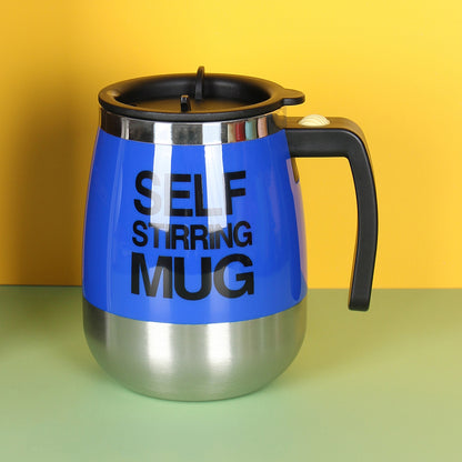 400 ml Magnetic Stirring Coffee Cup Milk Protein Powder Electric Stirring Cup AA Battery Style