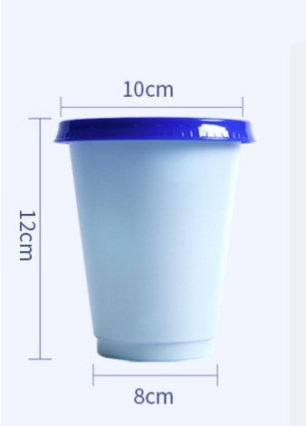 16 oz. Color Changing Stadium Frosted Cups W/ Straw